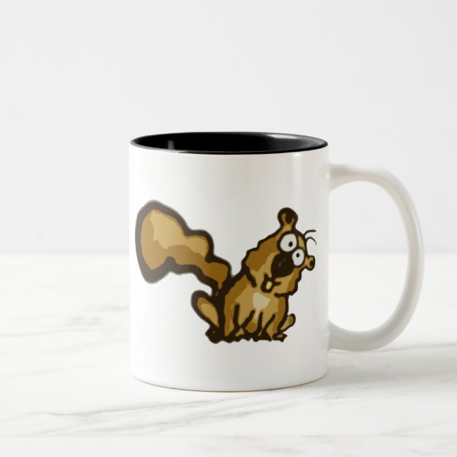 Cartoon Squirrel Mug (Right)