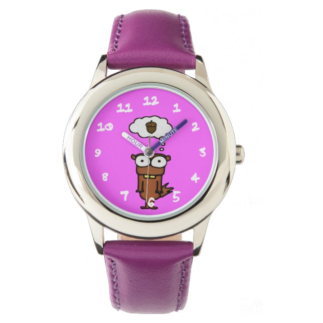 Cartoon Squirrel Watch (Front)
