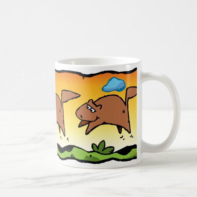 Cartoon Squirrels Mug (Right)