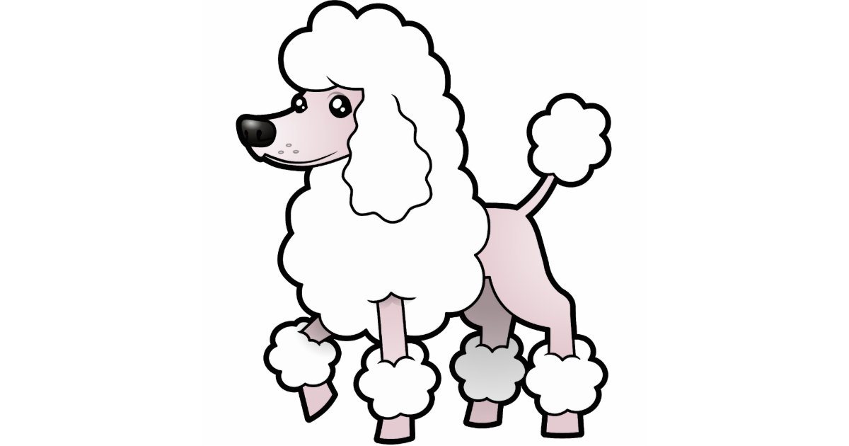 cartoon toy poodle