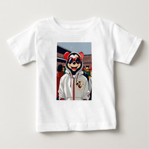 Cartoon sticker  baby T_Shirt