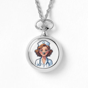 Cartoon Style Nurse – Cute Medical Hero Watch
