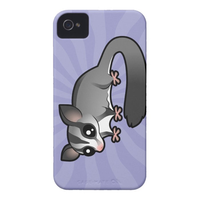 Cartoon Sugar Glider iPhone 4 Covers