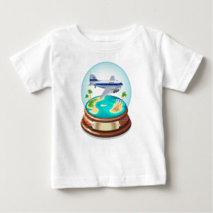 Cartoon Summer Cristal Ball Baby T-Shirt