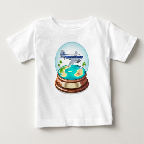 Cartoon Summer Cristal Ball Baby T_Shirt