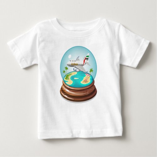 Cartoon Summer Cristal Ball Baby T_Shirt