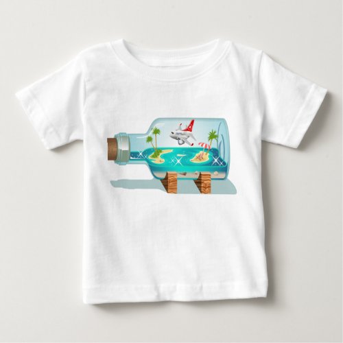 Cartoon Summer Cristal Ball Baby T_Shirt