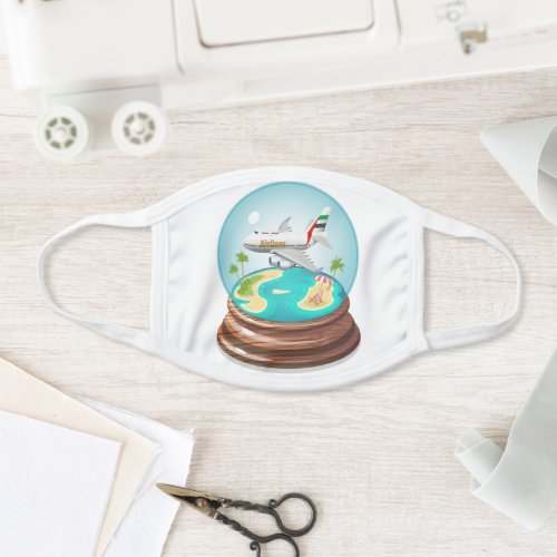 Cartoon Summer Cristal Ball Face Mask