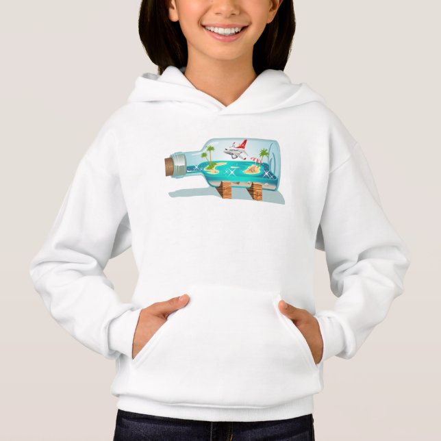 Cartoon Summer Cristal Ball Hoodie (Front)