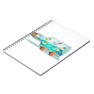Cartoon Summer Cristal Ball Notebook