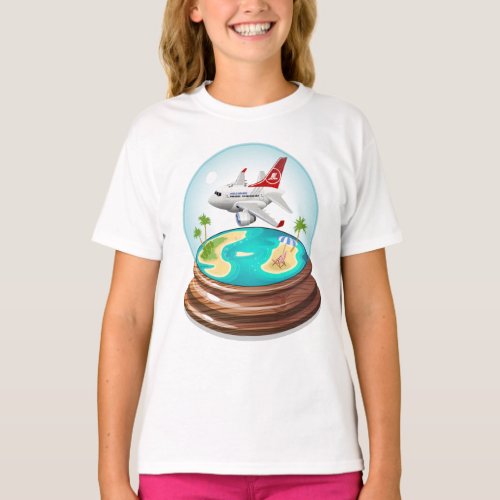 Cartoon Summer Cristal Ball T_Shirt