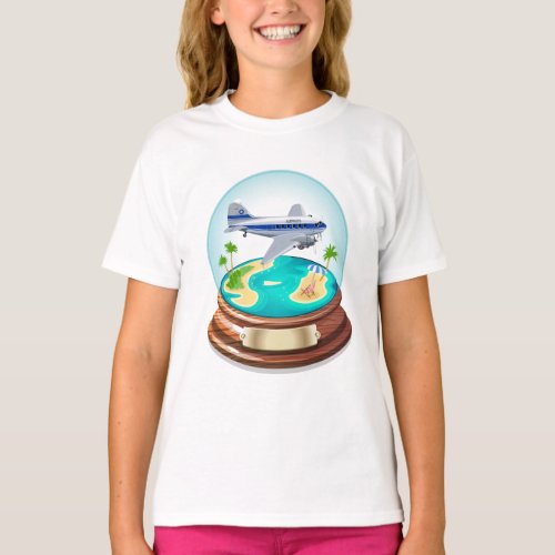 Cartoon Summer Cristal Ball T_Shirt