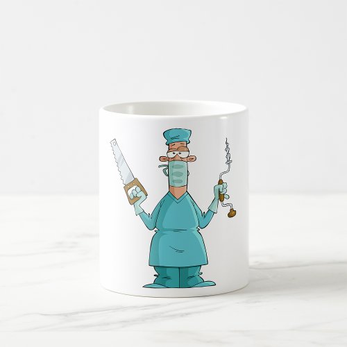 Cartoon Surgeon Coffee Mug