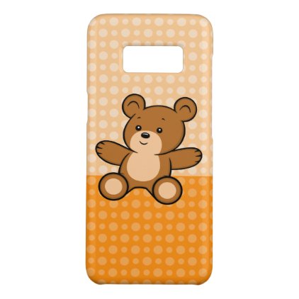 Cartoon Teddy Bear Samsung Galaxy S8 Case