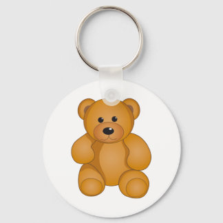 Cartoon Teddy Design Keychain