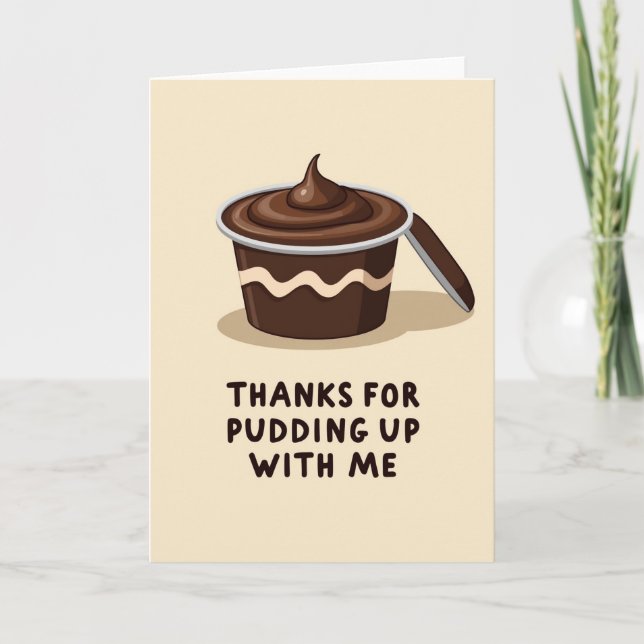 Cartoon Thanks Mothers Day Card (Front)