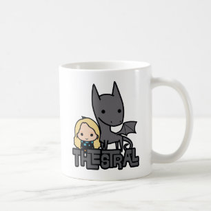 Cartoon Thestral and Luna Character Art Coffee Mug