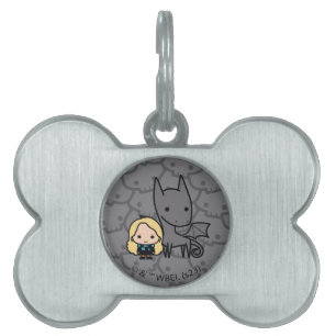 Cartoon Thestral and Luna Character Art Pet ID Tag