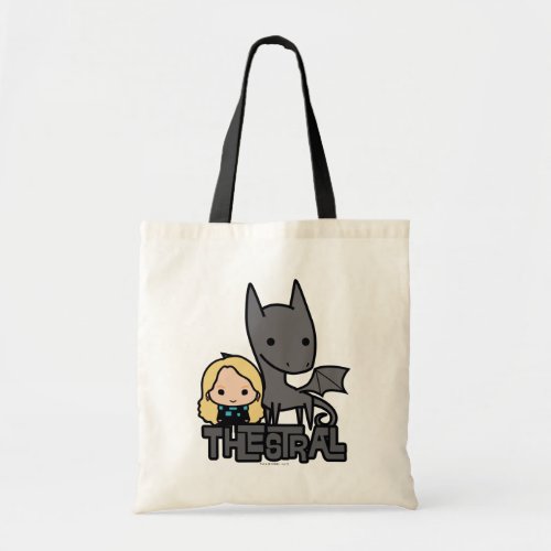 Cartoon Thestral and Luna Character Art Tote Bag