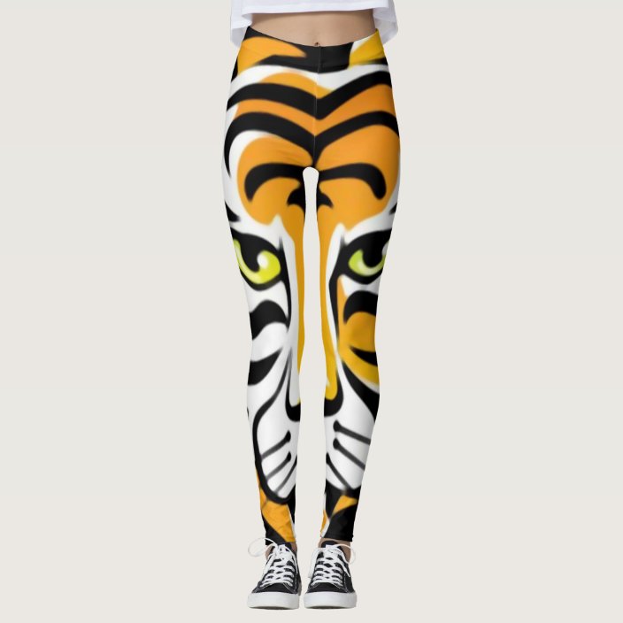 tiger print tights