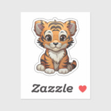 Cartoon tiger illustration