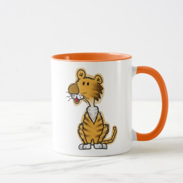 Cartoon Tiger Mug (Right)