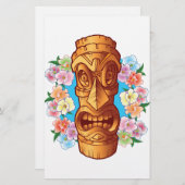 Cartoon Tiki Statue (Front/Back)
