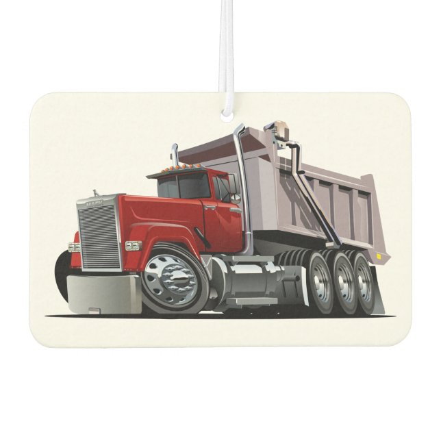 Cartoon truck air freshener (Front)