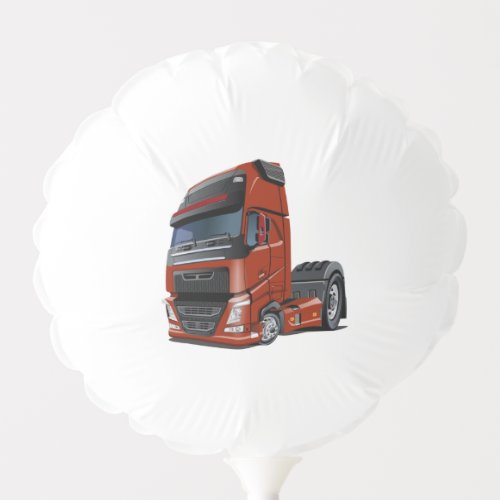 Cartoon truck balloon