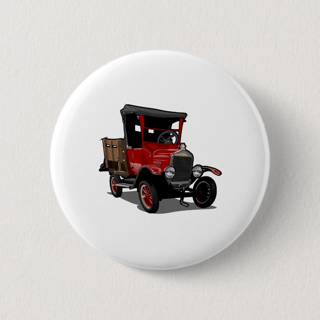 Cartoon truck button (Front)
