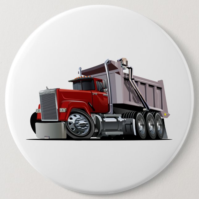 Cartoon truck button (Front)