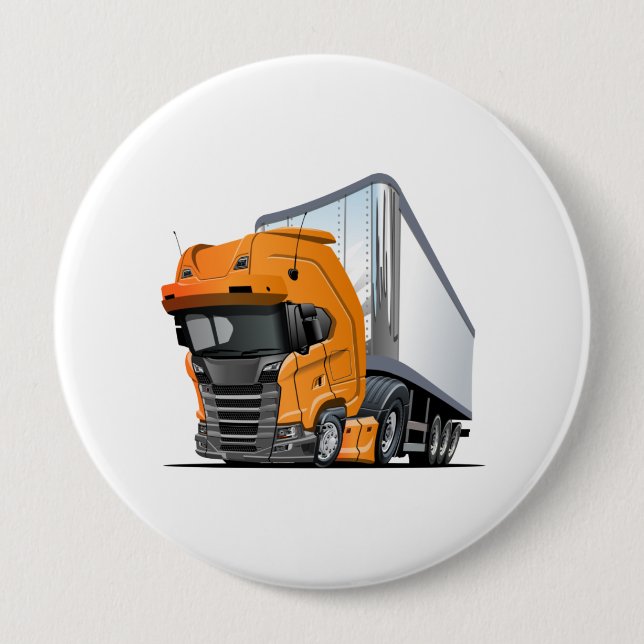 Cartoon truck button (Front)