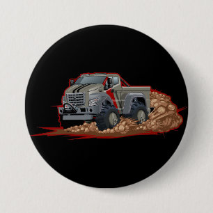 Cartoon truck button