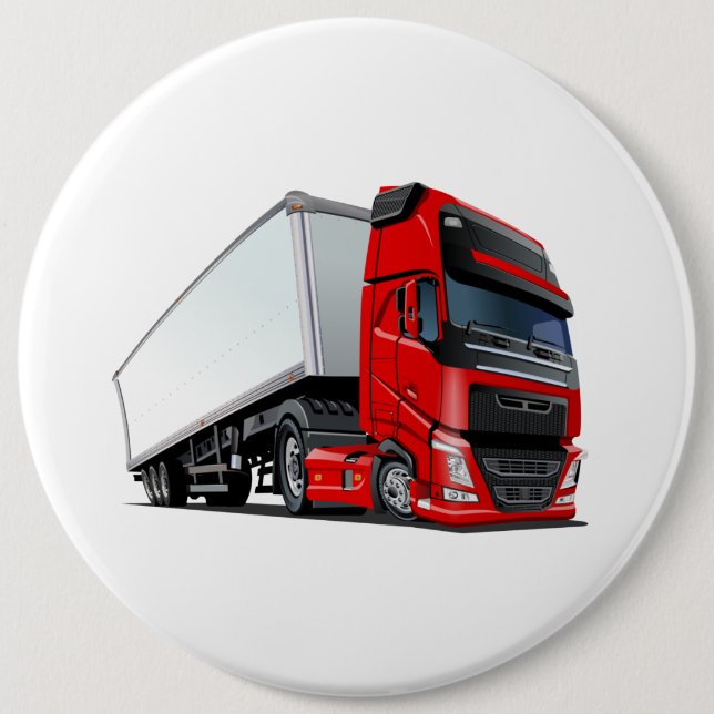 Cartoon truck button (Front)