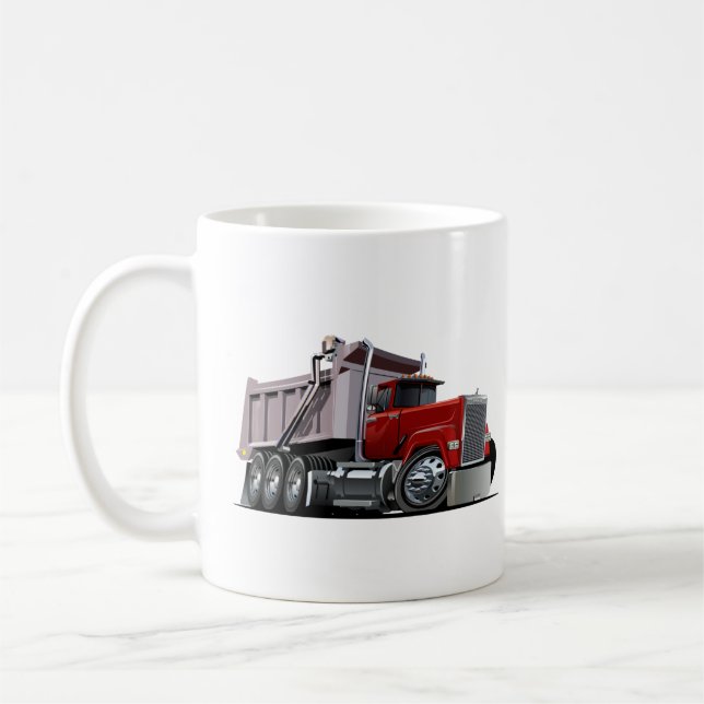 Cartoon truck coffee mug (Left)