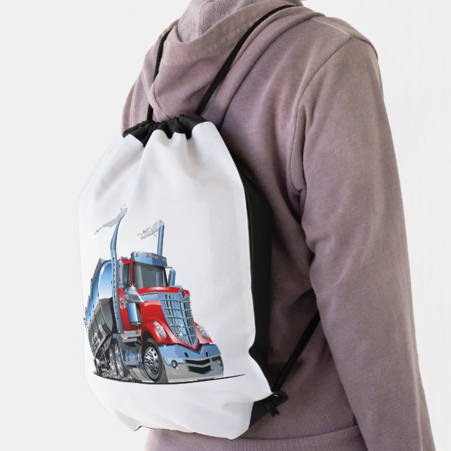 Cartoon truck drawstring bag (Insitu)