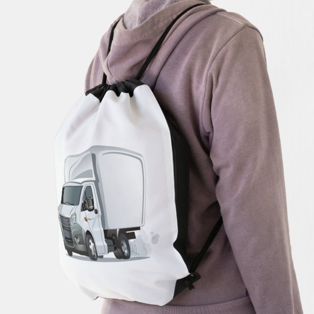 Cartoon truck drawstring bag (Insitu)