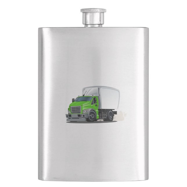 Cartoon truck flask (Front)