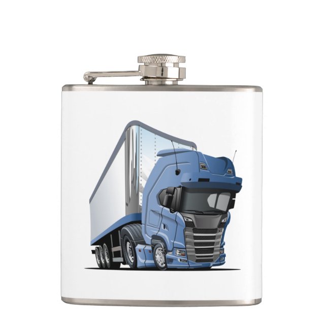 Cartoon truck flask (Front)