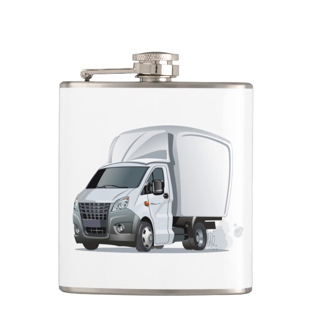 Cartoon truck flask (Front)