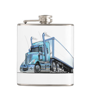 Cartoon truck flask