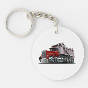 Cartoon truck keychain