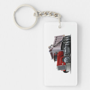 Cartoon truck keychain