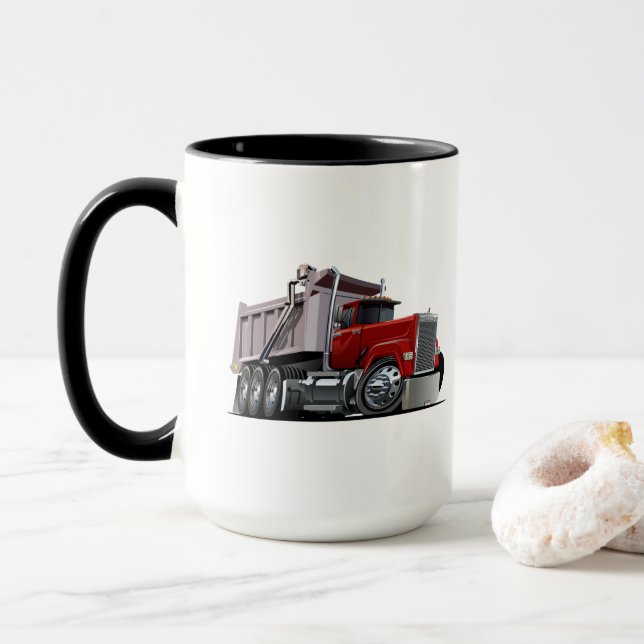 Cartoon truck mug (With Donut)