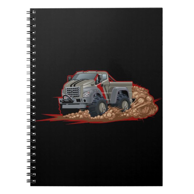 Cartoon truck notebook (Front)