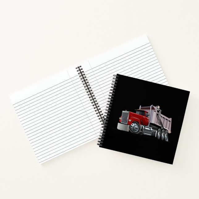 Cartoon truck notebook (Inside)