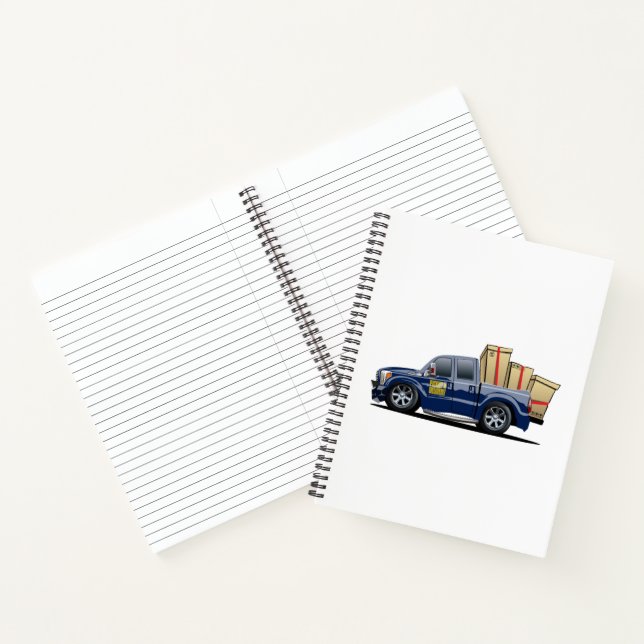 Cartoon truck notebook (Inside)
