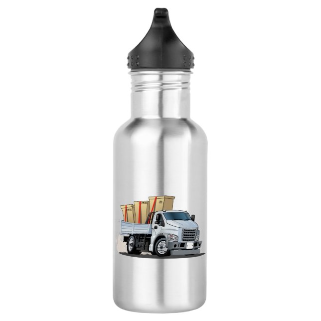 Cartoon truck stainless steel water bottle (Right)