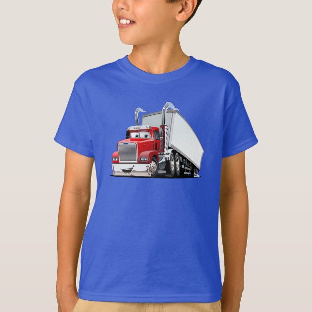 Cartoon truck T-Shirt (Front)