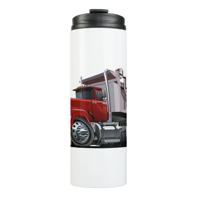 Cartoon truck thermal tumbler (Front)